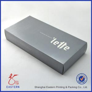 Wholesale Custom Logo Printed Luxury Silver SGS Approve Macaron Paper Box 300gsm from china suppliers