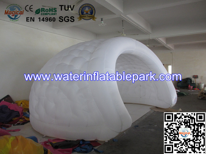 Custom Inflatable Luna Tent Oxford Fabric , Large Inflatable Tent