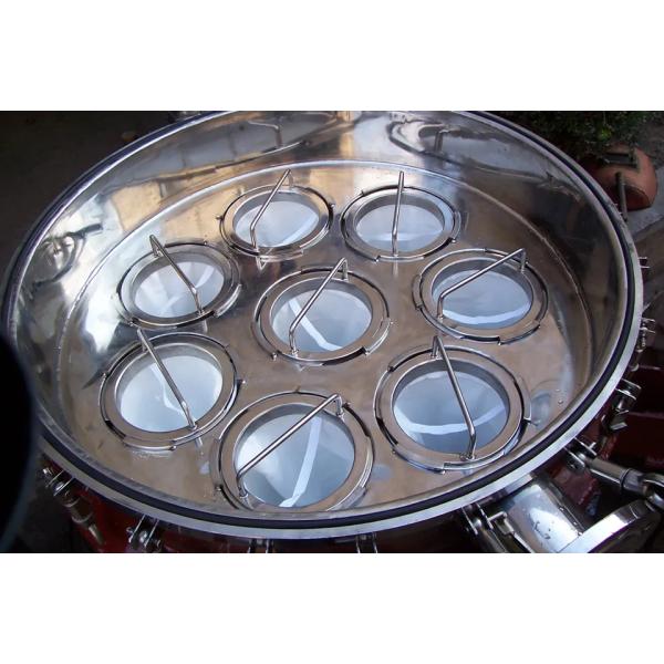Stainless Steel Industrial Water Filtering Housing 316L Multi Bag