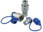 G1/2 Agricultural Quick Couplings , Carbon Steel Hydraulic Quick Coupler