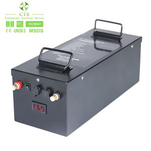 Wholesale LiFePO4 Battery 12V 100Ah 4800Wh Lithium Ion Battery For RV Solar from china suppliers