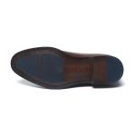 Spring Dark Brown Lace Up Mens Leather Dress shoes