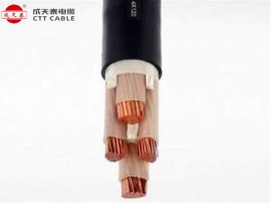 Wholesale Low Smoke Zero Halogen Cable CU / PVC / PVC / STA / PVC 0.6 / 1kV 4 Cores from china suppliers