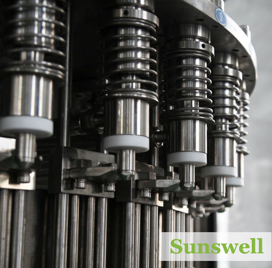 High Filling Speed Tea Filling Machine Durable For Hot Fruit Juice / Tea