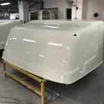 White Durable Recreational Vehicle Parts Frp Truck Bodies High Efficiency
