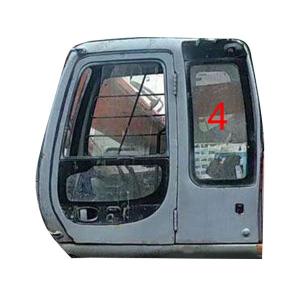 Wholesale Excavator Tempered Glass Window Replacement Left Door Rear Position NO.4 from china suppliers