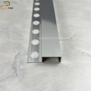 Wholesale Stick On Tile Trim Porcelain Bullnose Tile Trim For Stairs Nosing Strips Steal Metal from china suppliers