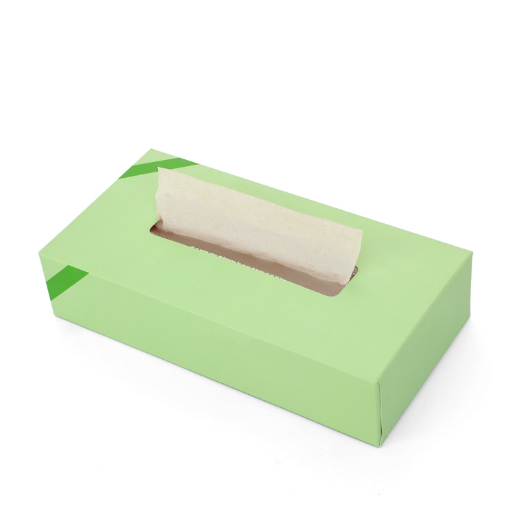 Custom Order Accepted Square Tissue Paper Box for Facial Tissue at Competitive Cost