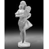 Buy cheap High quality polish white marble statue sculpture for exhibition,stone carving from wholesalers