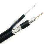 Bare Copper Male RG6 RG11 RF CATV F6 Coaxial TV Cable