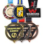 Zinc Alloy Sport Custom Medals 3D Gold Medal for Souvenir Gift