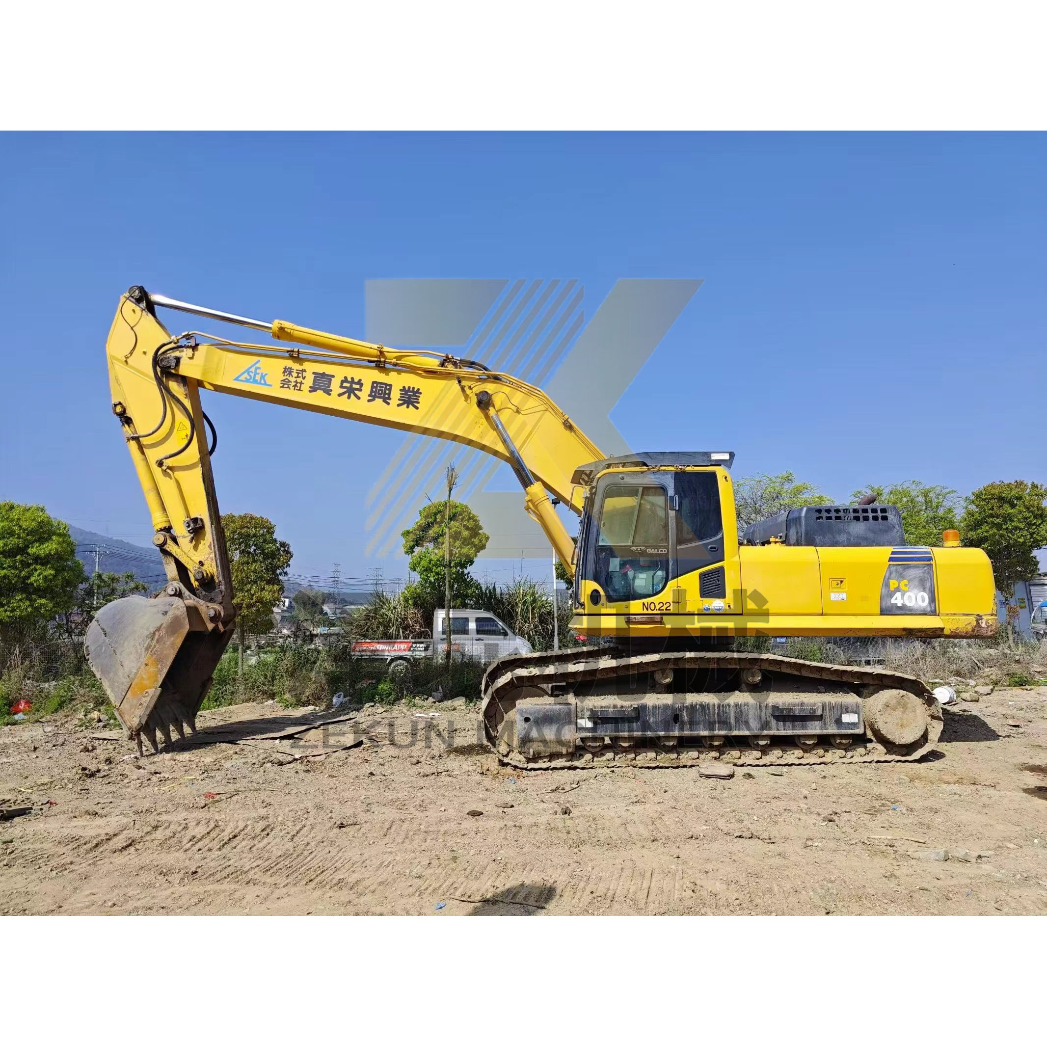40 Ton Excavator Used Komatsu PC400-7 Digger in Shanghai 4000-6000 Working Hours