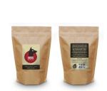 Kraft Paper Bag with Window Standing up kraft Packaging Bags Zipper kraft paper