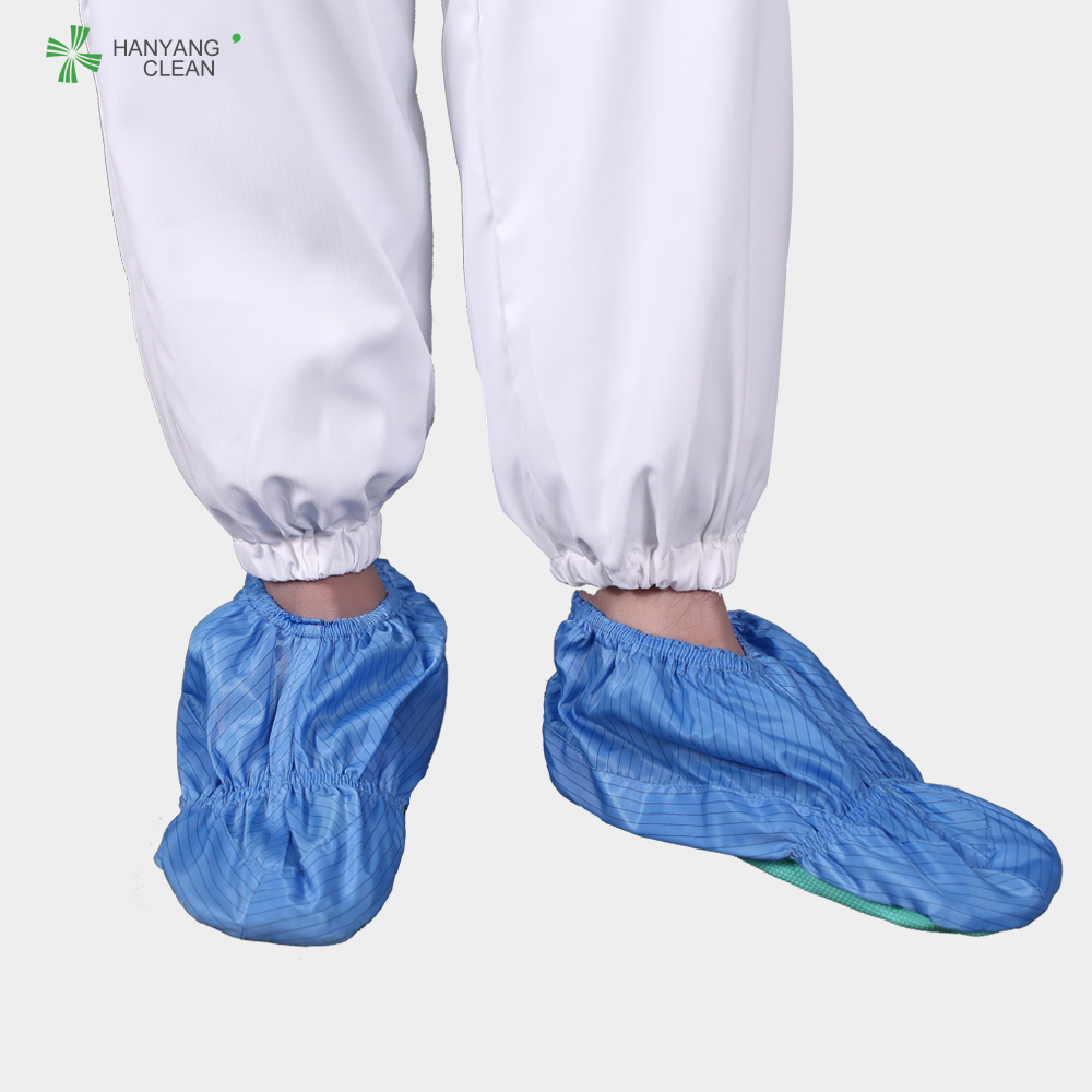PP Material ESD Anti Static Washable Shoes Cover For Cleanroom