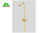 Stainless Steel Ophthalmic Equipment Stand Alone Eye Wash Station For Emergency