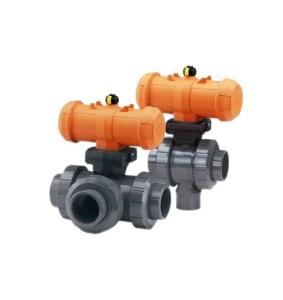 Wholesale Type 285 286 287 288 Georg Fischer Pneumatically Actuated 3-way Ball Valves Type 285-288 from china suppliers