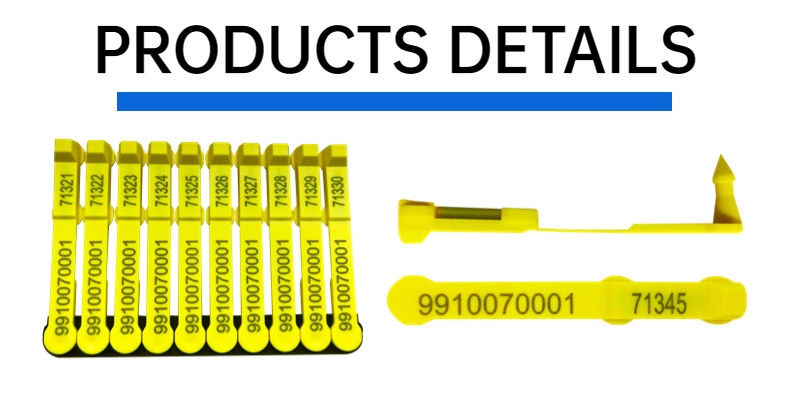 One-Piece Electronic Sheep Ear Tags For Tracking /134.2khz Frequency Custom Cattle Ear Tags