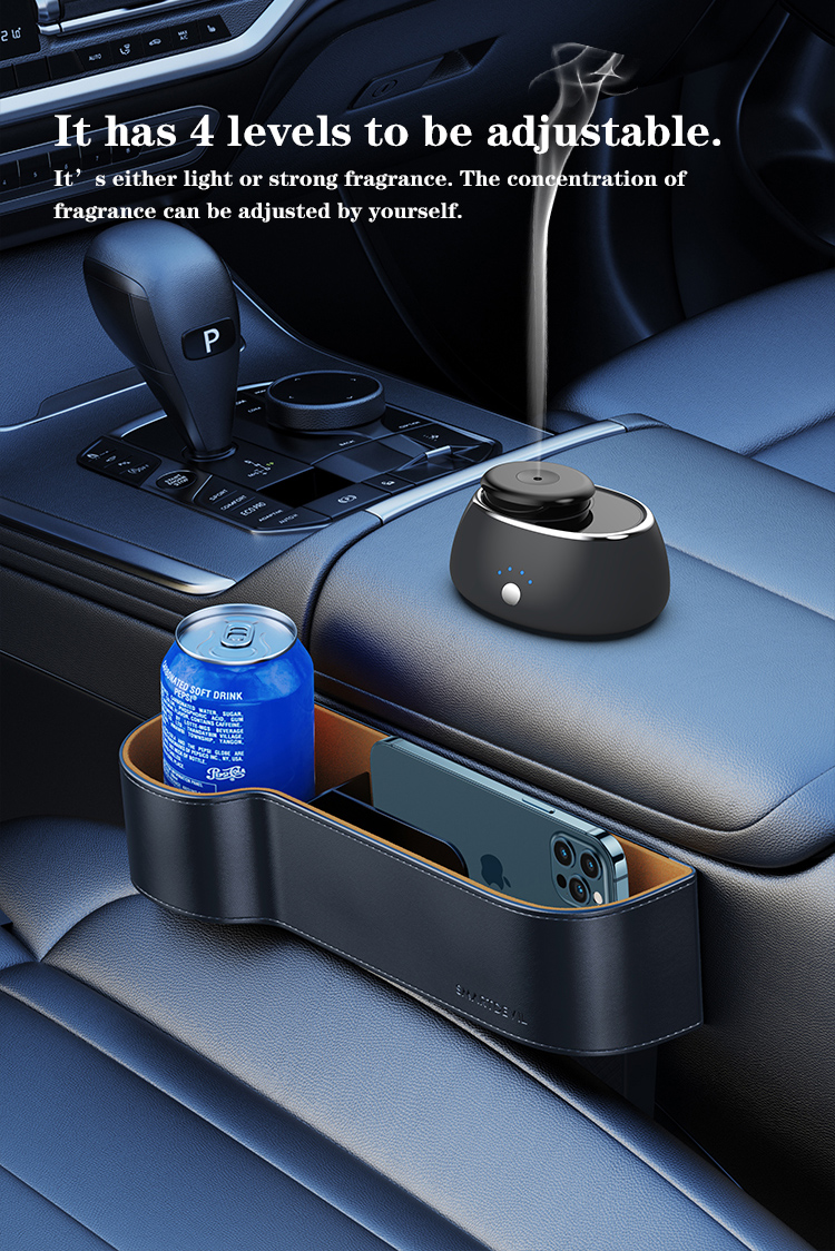 HOMEFISH Mini Portable Electric Aromatherapy Essential Oil Diffuser OEM ODM For Car