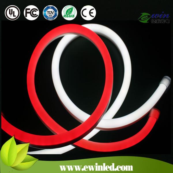 2015 High brightness 12v/24v/110v/220v waterproof 80leds/m warm white led neon