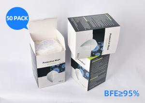 Wholesale 95*175mm Earloop Ffp2 Face Mask Non Woven 4 Ply Disposable Custom Printed from china suppliers