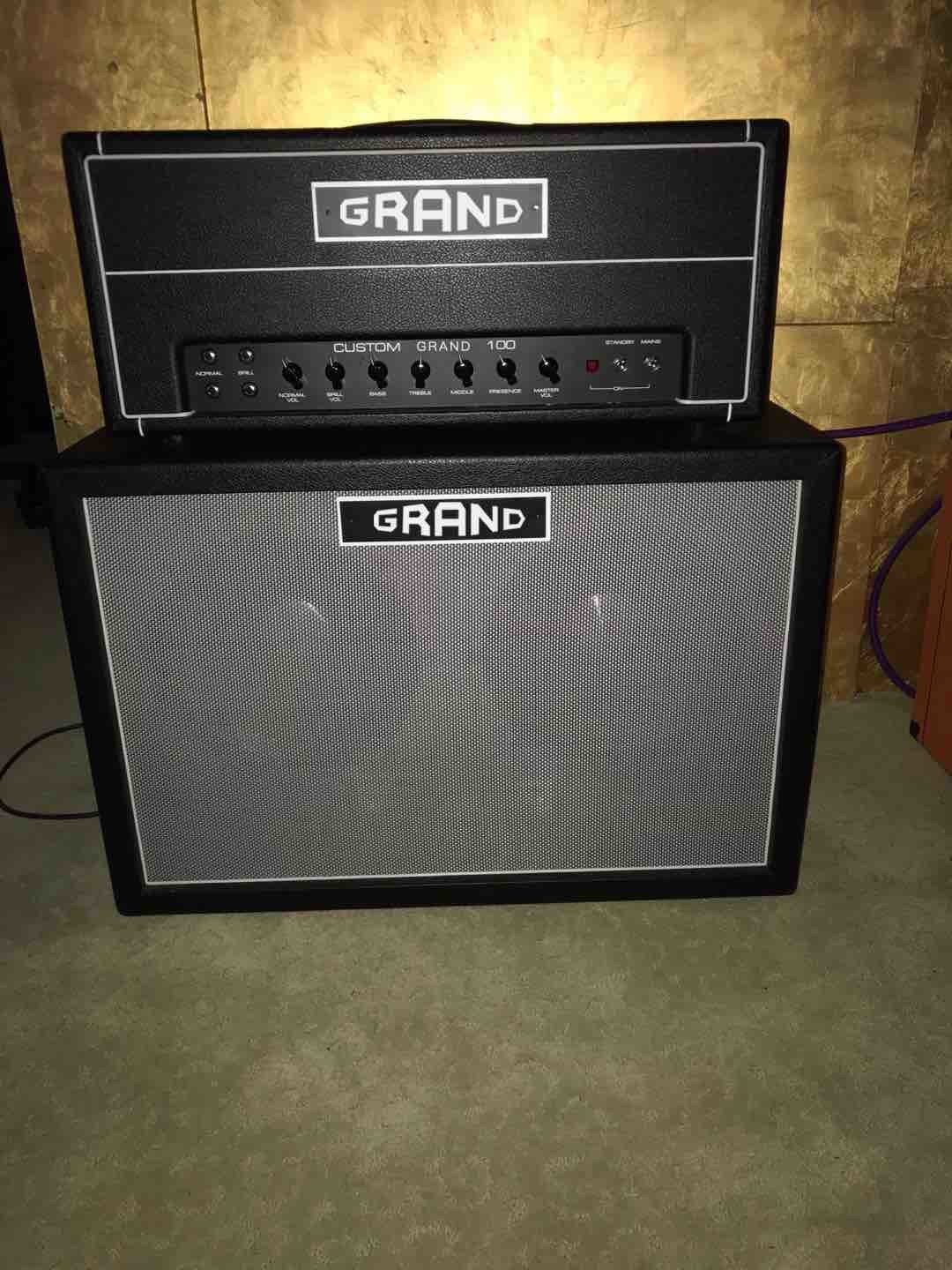 Custom Vintage 1969 Grand Dr103 HIWATT Style 100W Custom Handwired Tube Electric Guitar Nbass AMP Amplifier Head