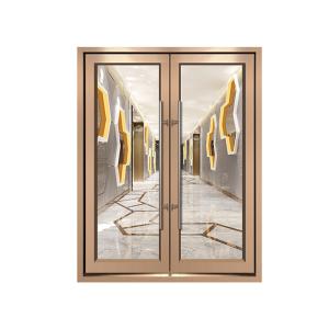 Wholesale Modern Design Great Steel Main Material Aluminium Alloy Frame Spring Door for Benefit from china suppliers