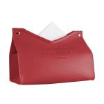 Stylish Yellow Nordic Home Room Kitchen Car PU Leather Tissue Box Napkin Cover