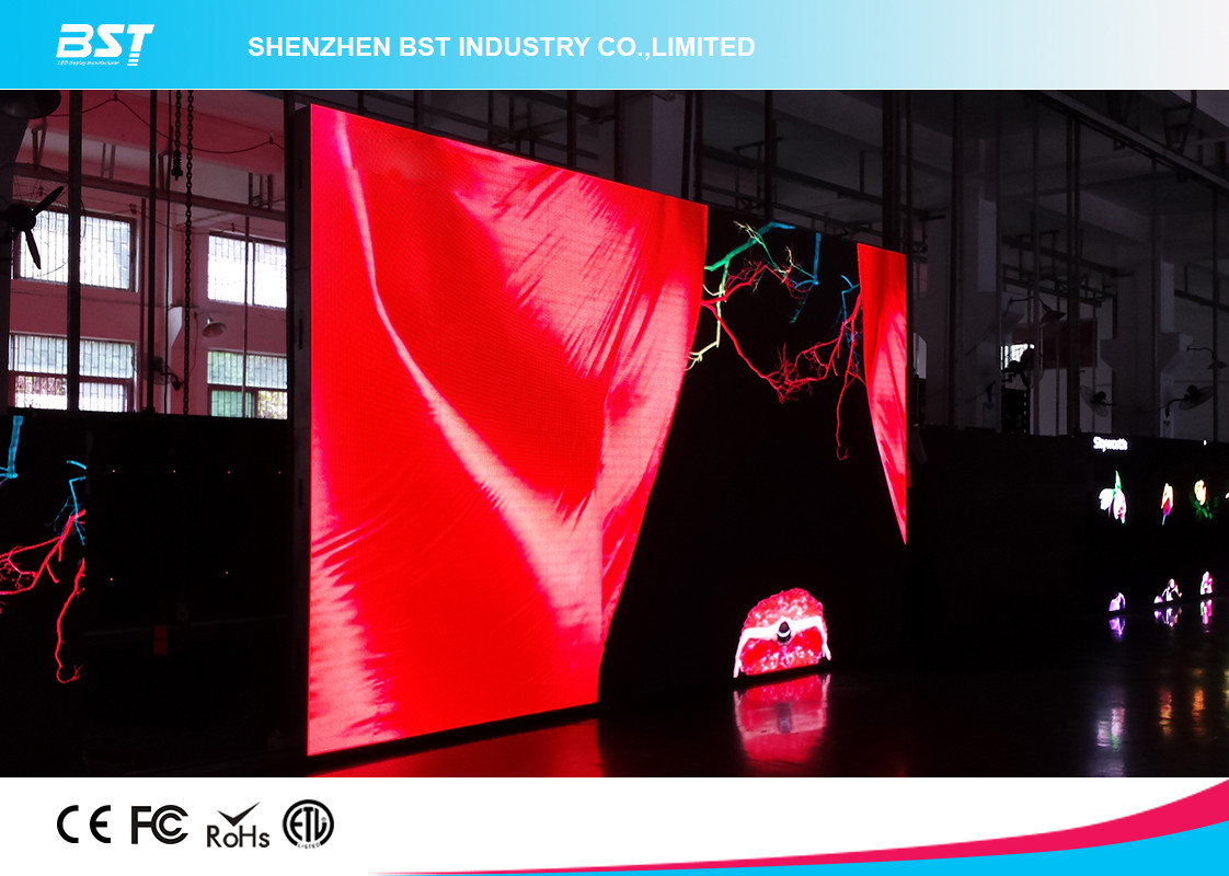 High contrast ratio Indoor Advertising Led Display , P3 SMD2121 Full Color LED Screen
