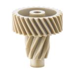Cutom Peek Bevel Worm Gear Plastic Spur Gears For Precision Equipment