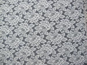 Wholesale Allover Guipure Cotton Nylon Lace Mesh Fabric / Floral Lace Fabric SGS from china suppliers