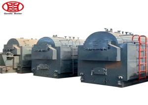 Wholesale DZH Type Moving Grate Stoker Waste Palm Fired Steam Boiler For Palm Oil Mill from china suppliers