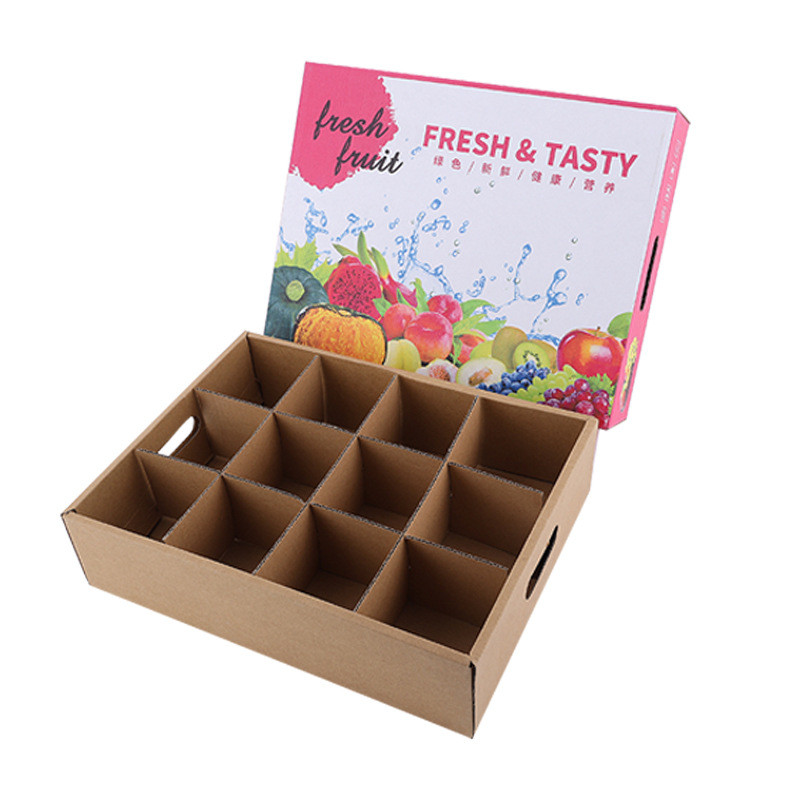 Custom Color Printed Food Packaging Box Fruit Packaging Boxes Folders with Quick Sample Turnaround