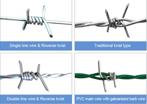 1.5cm 1.6mm Length Hot Dipped Galvanized Barbed Wire 15 Gauge Rust Proof