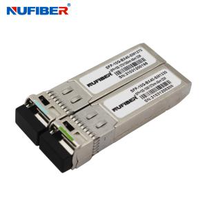 Wholesale WDM Transceiver 10Gbps LC SFP Module BIDI 1270 / 1330nm 40km DDM from china suppliers