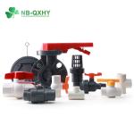UPVC CPVC 6" 4" Inch PP Ball Valve Electric Plastic DIN ASTM JIS Butterfly Valve