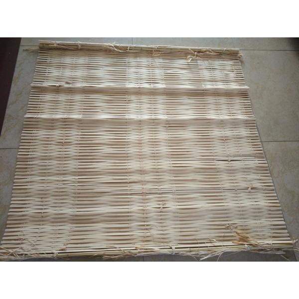 Wear Resistant Bamboo Schach Mat , Bamboo Window Blinds Outdoor High Strength