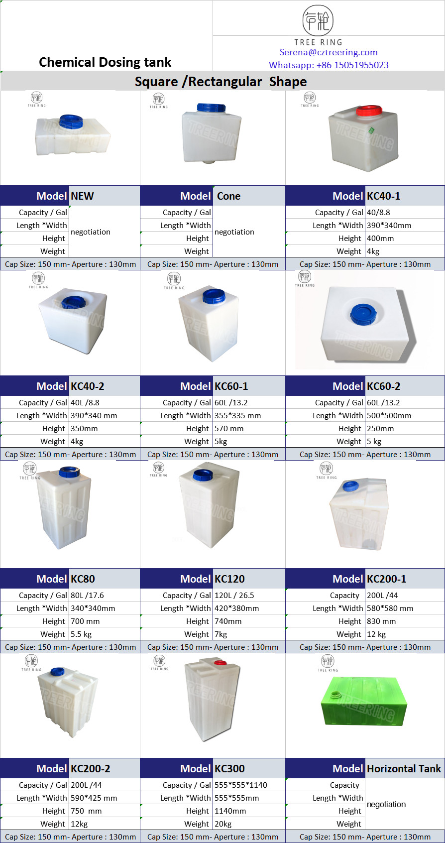 PE Chemical Tank Chemical Dosing Tank Chemical Storage Tank For Water Treatment