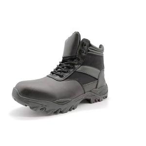 Wholesale Men Black Full Grain Desert Boots Versatile Training Work and Hiking Footwear from china suppliers