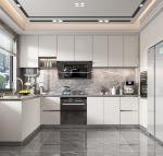 Compact 3 Pieces Kitchen Cabinet Pantry Units Full Set Of Cabinets