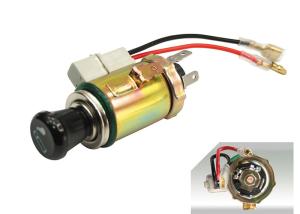 Wholesale ESQ6104 Universal car cigarette ligter DC12V Plug &amp; Socket sets Metal color from china suppliers