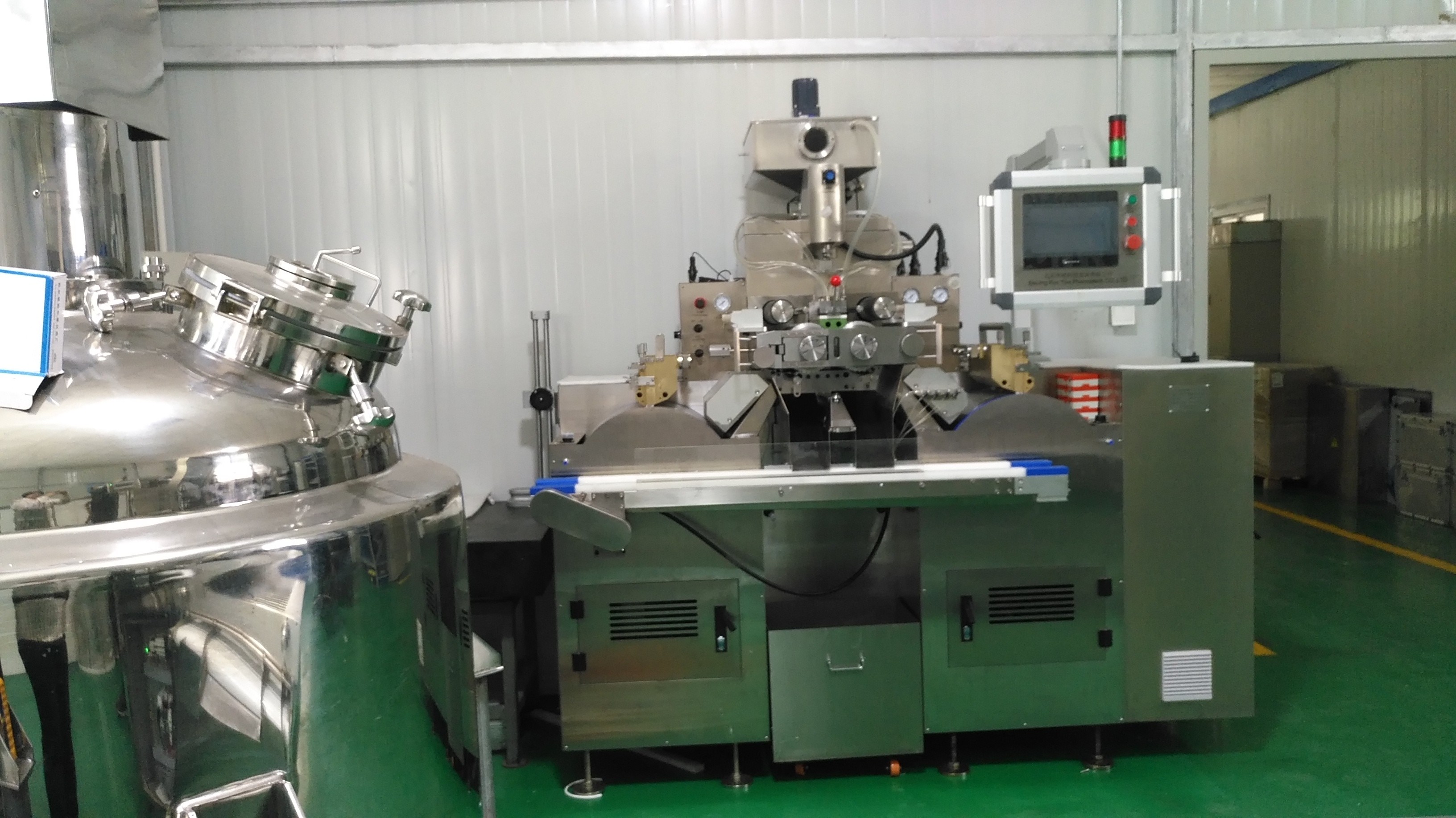 Large Scale 10/12 Inch Soft Gelatin Encapsulation Machine CE