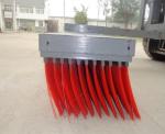 Floor Forklift Brush Sweeper Industrial Warehouses High Density Easy Installatio