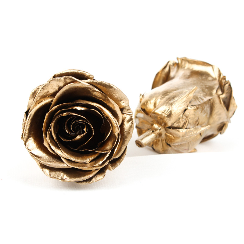 Christmas Decoration Eternal Rose Gift , Preserved Real Rose Heads