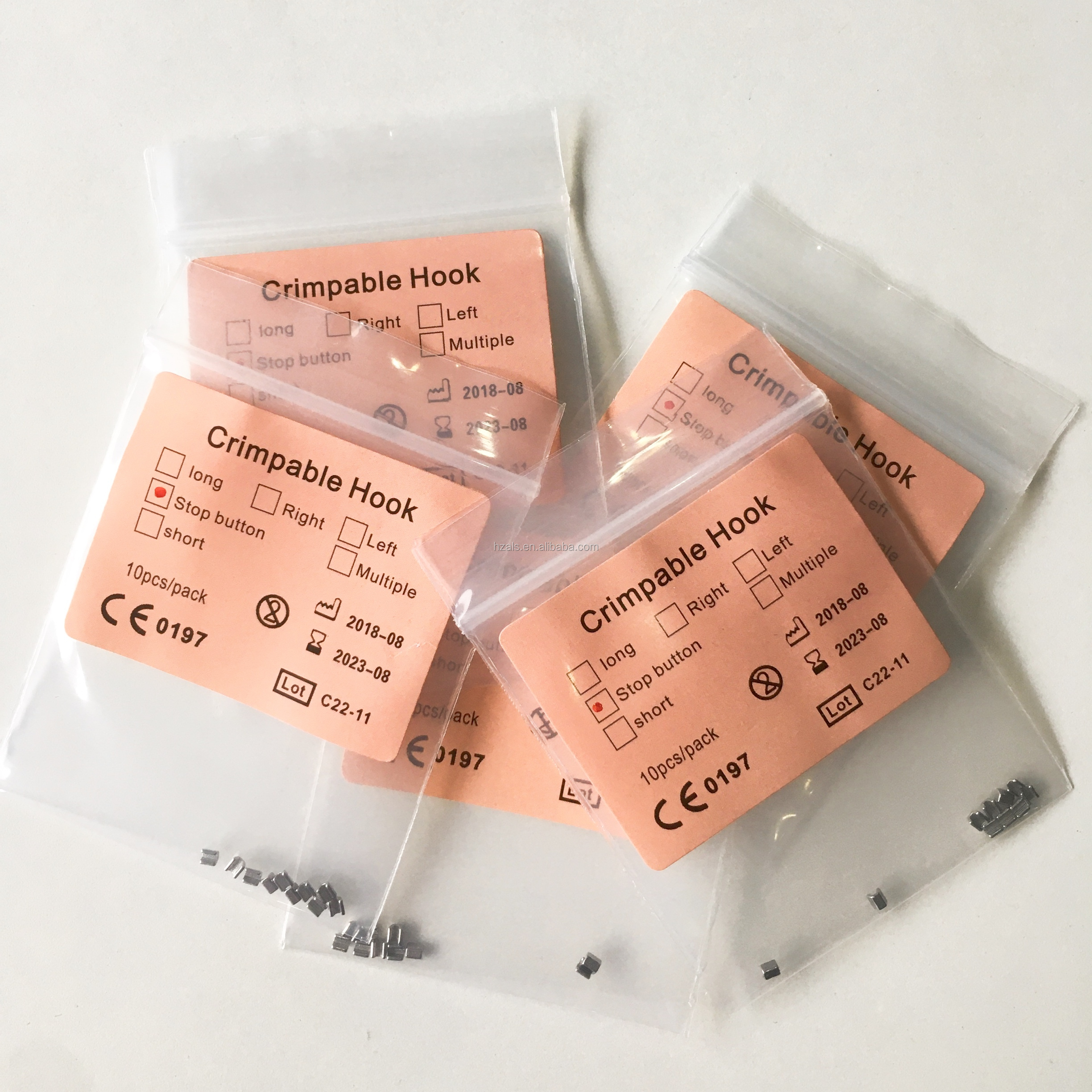 CE Certified Class II Orthodontic Crimpable Stop Mini Accessories for Durable and Instruments