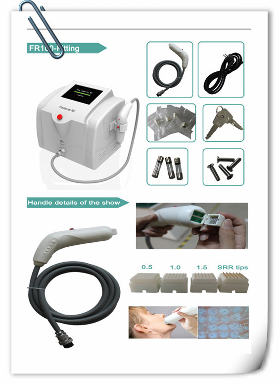 Micro needling for wrinkles stretch mark removal beauty RF skin machine for sale