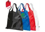 Handled Waterproof Tote Bag Blue Nylon / Polyester Foldable Shopping Bags