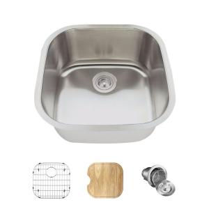Wholesale SUS304 Undermount Stainless Steel Kitchen Sink Egypt 440*390*200mm from china suppliers