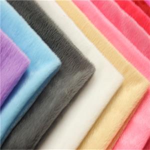 Wholesale 100% polyester warp knitting pearl velour/fabric textile from china suppliers