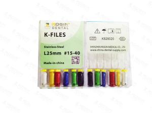 Wholesale 6 Pcs K Type Endodontic Hand Files Stainless Steel Material 28 / 31 Mm from china suppliers