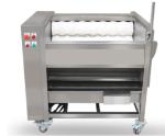 800kg/h Food Processing Machinery , Brush Industrial Peeling Machine